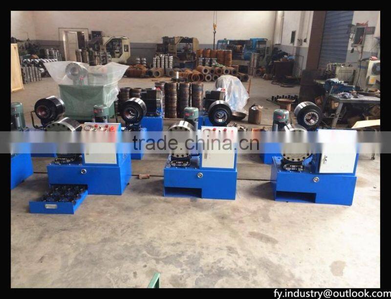 FY69 connector fitting hose crimper price hydraulic hose crimping machine