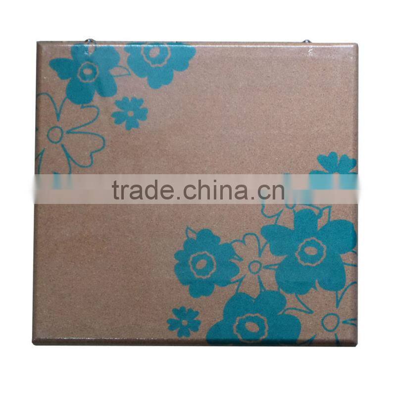 Quality printed hanging decorative cork board