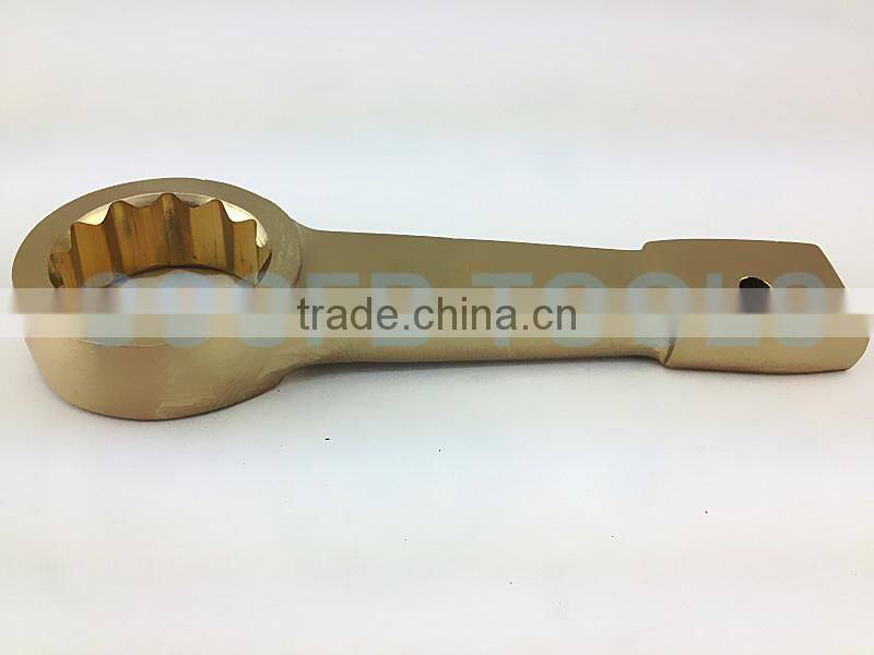 Ring Slogging Spanner 14~185mm Hammer Striking Box Wrench Alloy Hand Tools