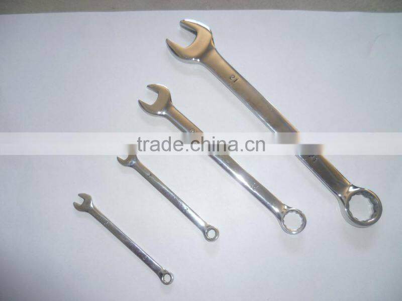 6~80mm Combination Wrench Open and Box Spanner Drop Forged Stainless Steel Hand Tools