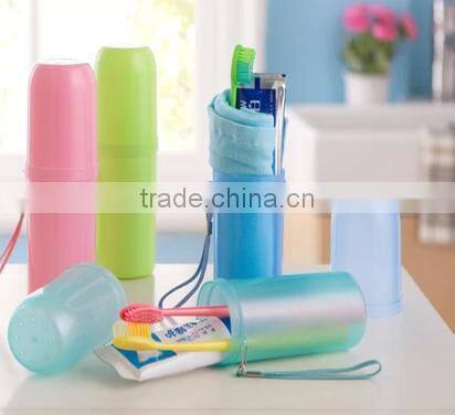 traveling plastic pp toothbrush tube/tooth brush case/tooth brush holder