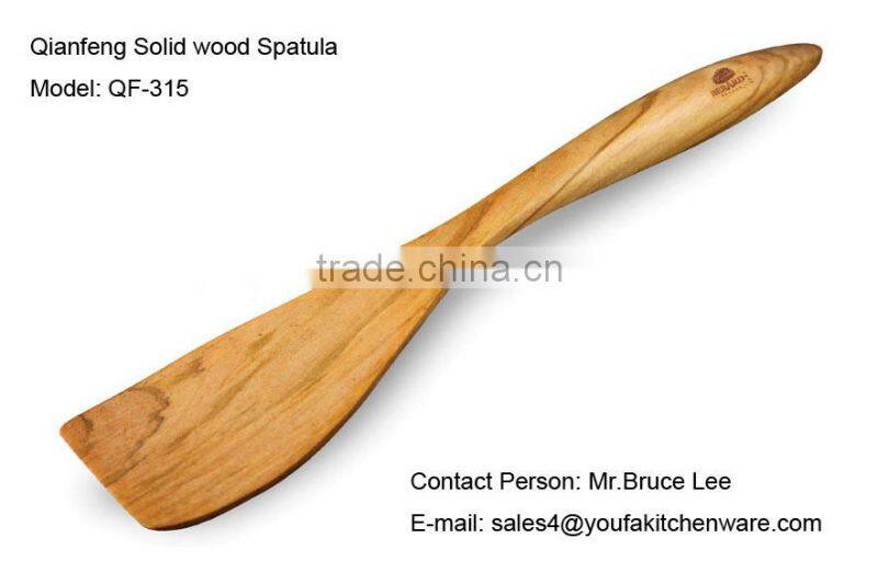 QianFeng Good Grip Wooden Spatula/Turner, Model: QF-315