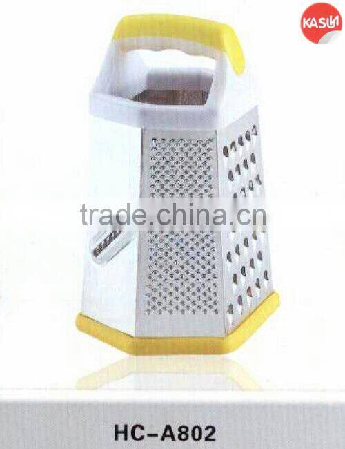 stainless steel vegetable peeler good grip 6 sides 9 inch vegetable grater