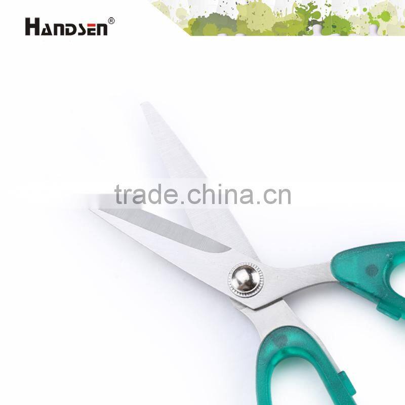 6-3/4" plastic handle with a cap fabric scissors tailor scissor