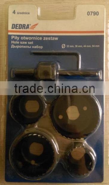 Housing decoration hole saw set