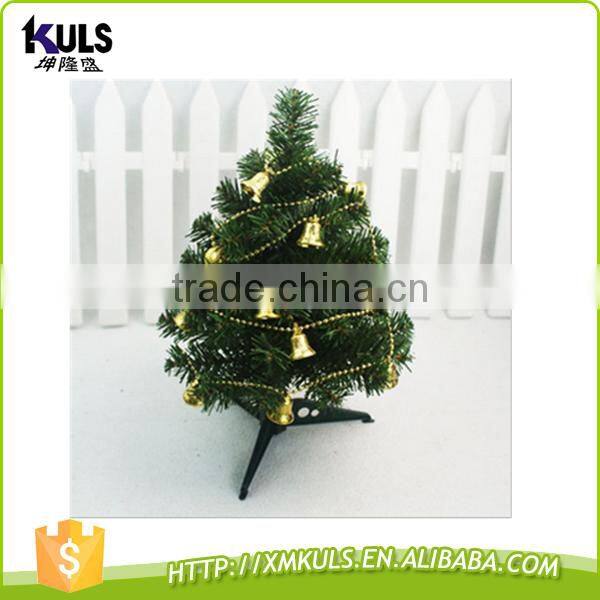 Christmas tree decoration bell chain coloured plastic chain