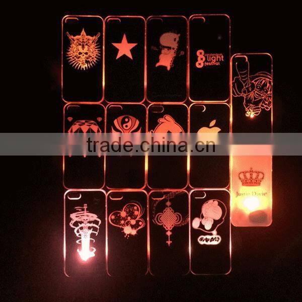 Custom led case for iphone 5