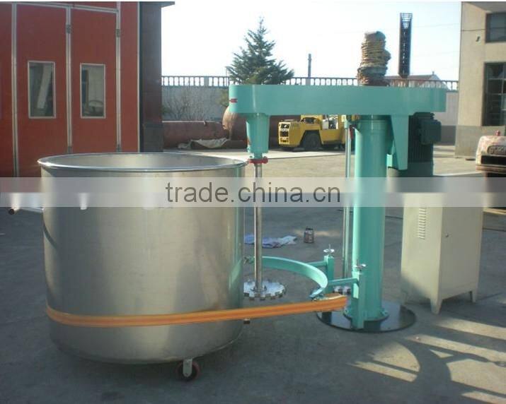 Mechanical Lifting/Hydraulic Lifting Vacuum High Speed Dispersing Tank