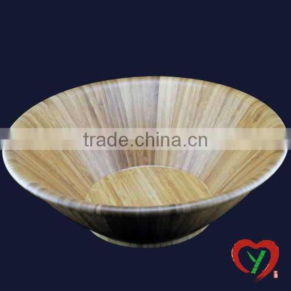 carbonized bamboo salad food fruit bowl servers