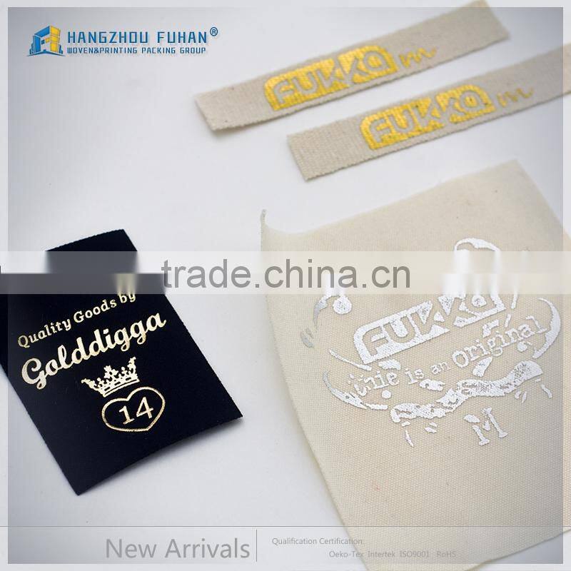 Various Printed Labels for Garments