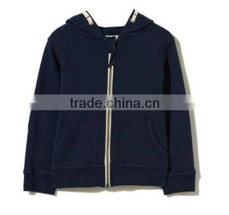 Childrens clothes Boys loose fit Zip Thru Hoodie / boys fleece hoody / boys zip up hoodie with kangaroo pocket