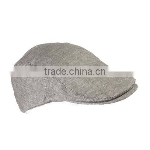 custom Fashion plaid duckbill pub cap hat