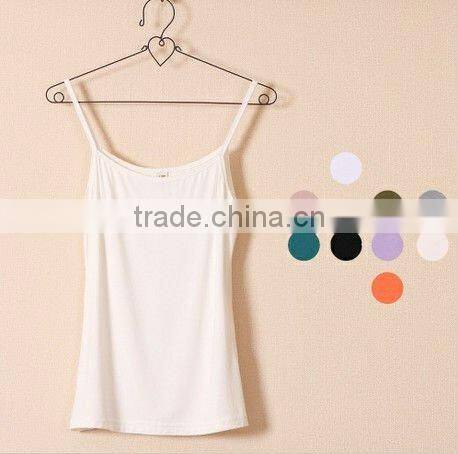 good quality ladies camisole (bamboo fibre)