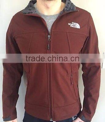 2016 Latest Customized embroidered Logo coat mens jacket