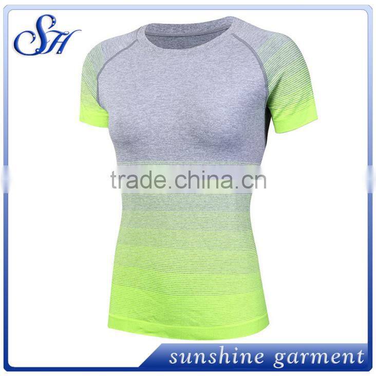 Summer Gym yoga fitness sports T-shirts