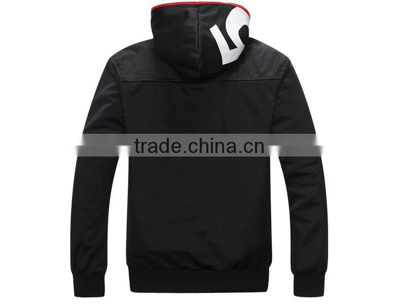 2014 full zip fleece for winter stylish fashion men overcoat