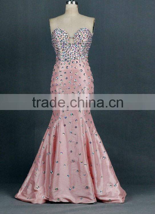 luxrious beaded sexy sleeveless mermaid pakistani dresses dubai