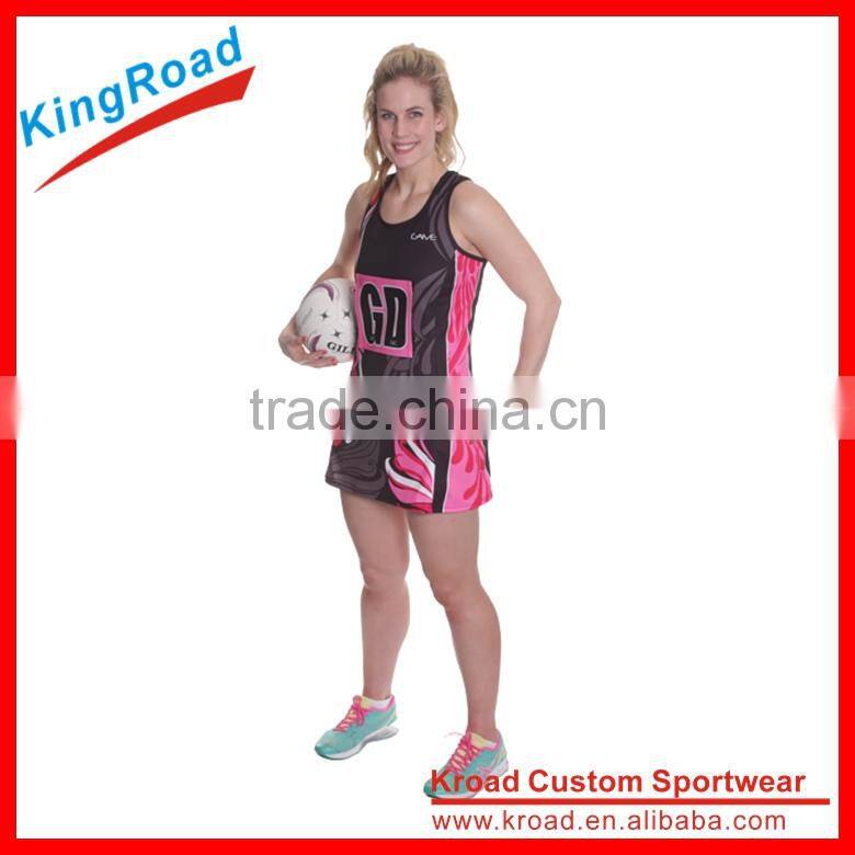 Netball uniform with netball bibs kit