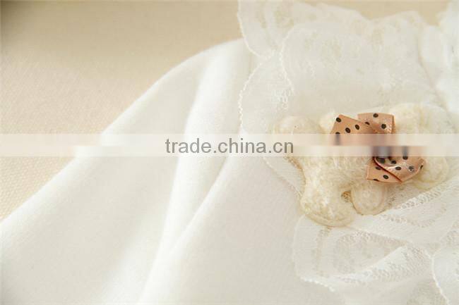 autumn 2015 kids shirts girls white blouse for 110-160cm year-old girls bottoming shirts from china