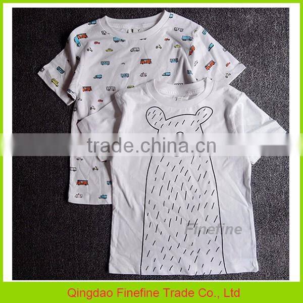 Baby 95 cotton /5 elastane t-shirt with short sleeve