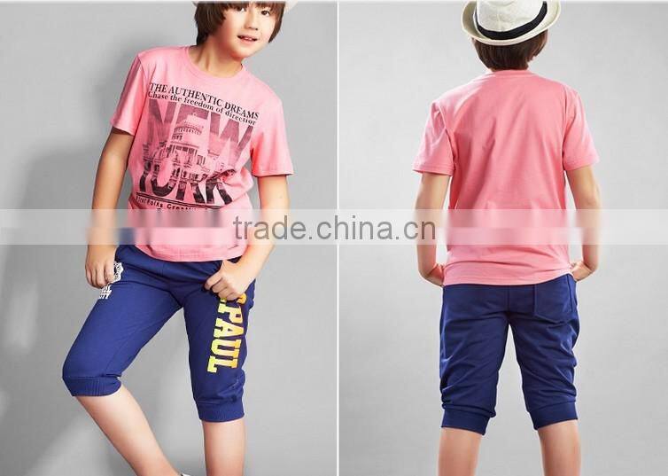 2017 fashion style 100% cotton short sleeve children T-shirt summer casual shirt for little boys