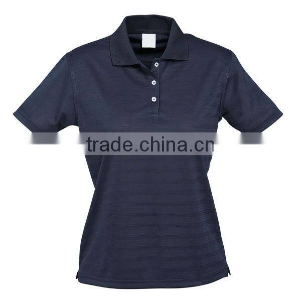Custom Polo Shirt Women 100% Breathable Dry Fit Polo Shirt Design