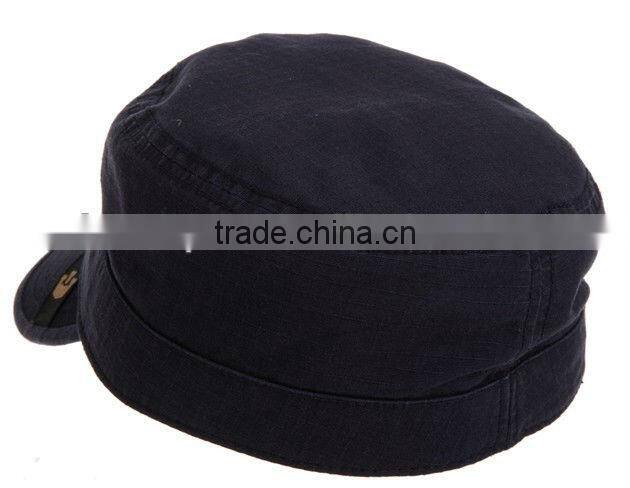 Custom black military hat diy caps and hats