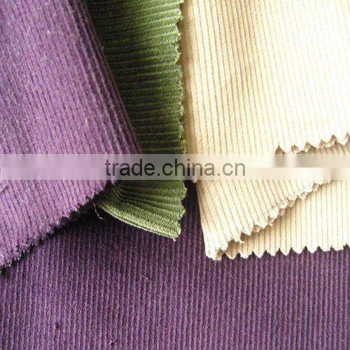100% cotton corduroy, corduroy fabric 28W