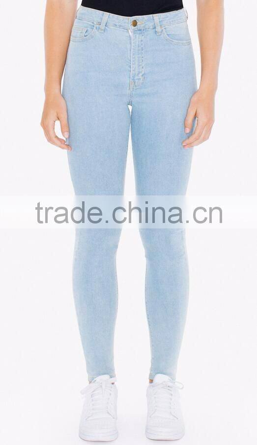 Runwaylover Elastic Fashion Blue Denim Jeans Women Top Quality Wholesale