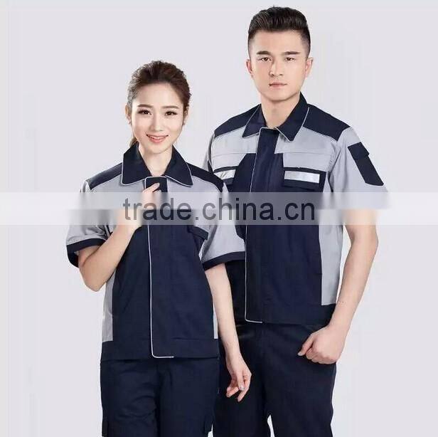 Custom New Plain Factory Cheap Coverall Work uniforms for Mechanical Workshop