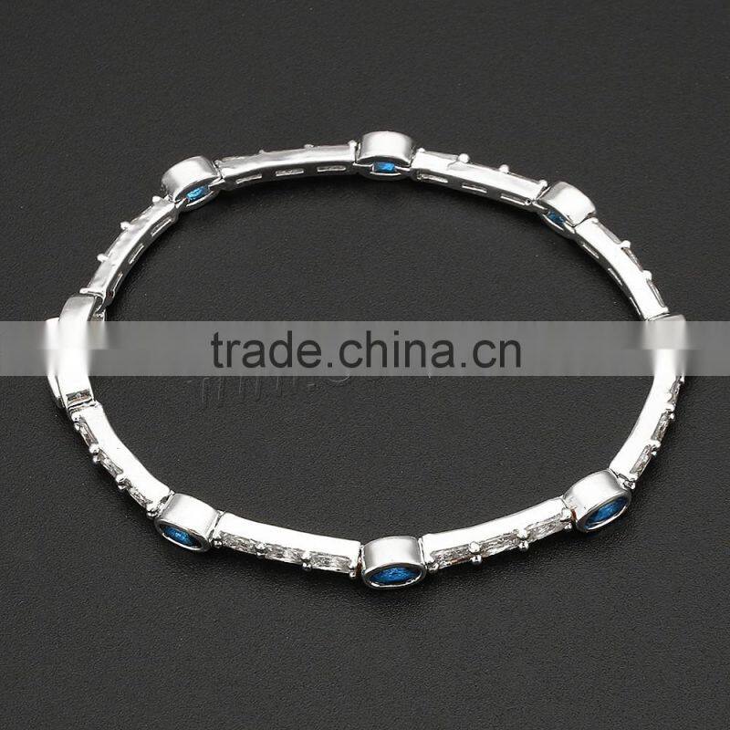 925 sterling silver Cubic Zirconia Sterling Silver Bracelets wholesale fashion jewelry
