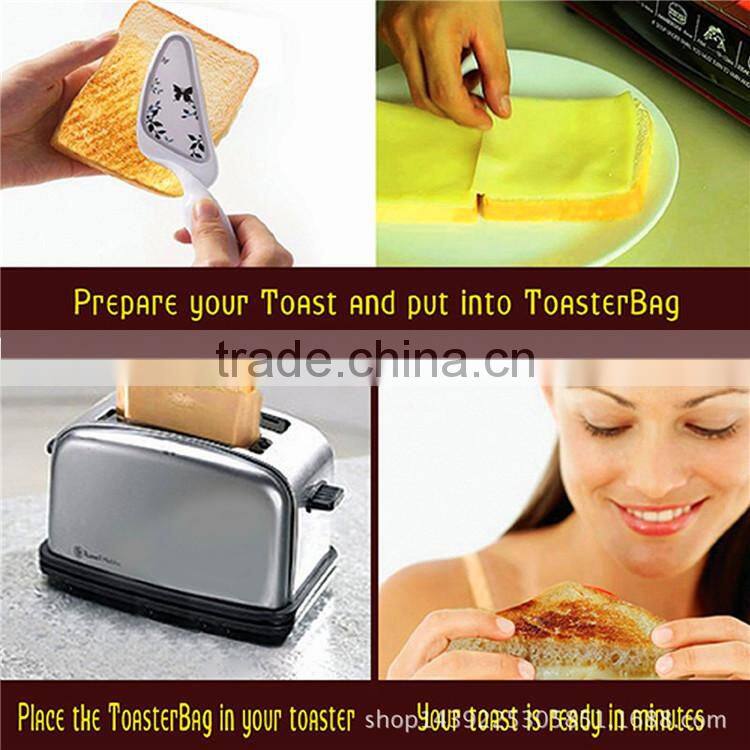 Non Stick PTFE Toaster Bag Teflon Bread Heating Bag Reusable Sandwich bag