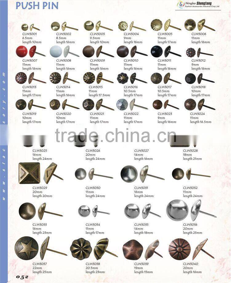 years experience wholesale new products push pin hook paper clip push pin