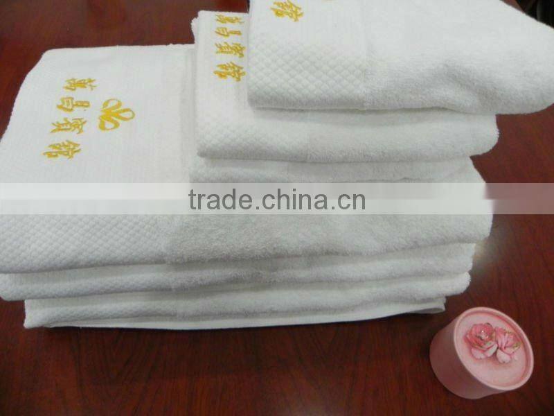 100% cotton jacquard towel set,terry towel ,bath towel