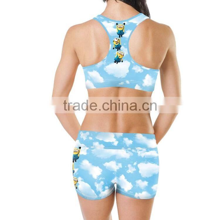 Best Selling Trendy Style Fitness with Many Colors Women Yoga Clothing Set