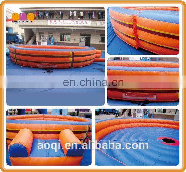 Commercial use outdoor inflatable bull fighting game for adults