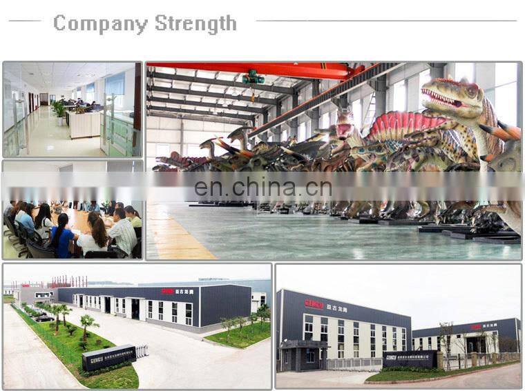 Outdoor vivid walking animatronic dinosaur costume