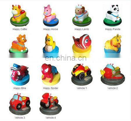 Spiderman animal bumper car