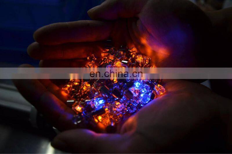 flower shaped LED flashing earring for lady