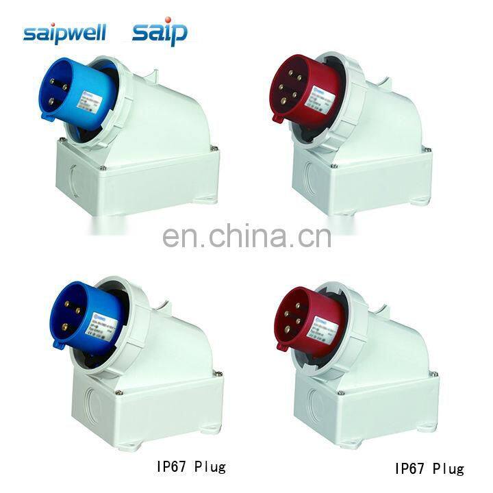 Saip Group CEE/ IEC International Standard electrical connectors 3 poles / 32A / 110VAC type