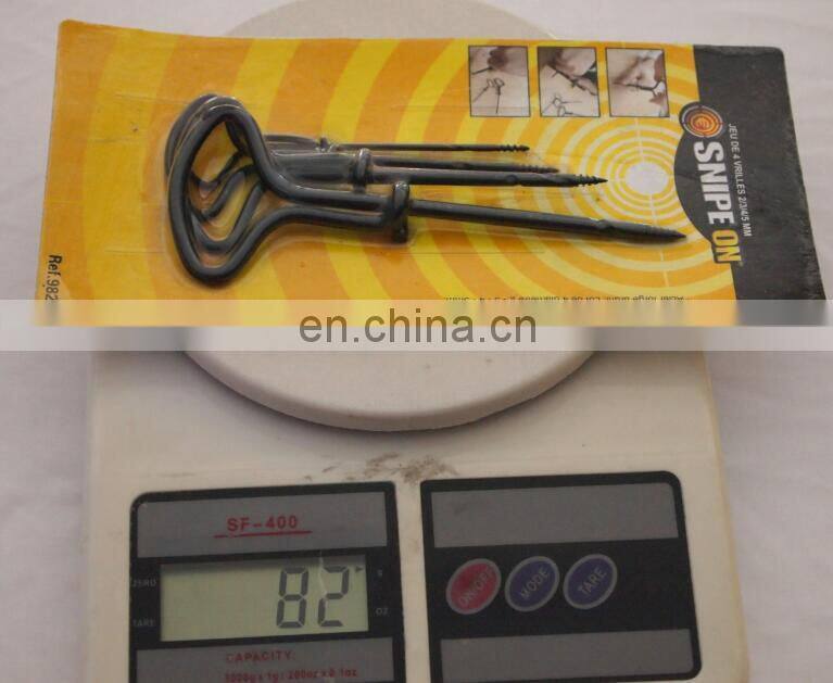 black finish 4pcs gimlet tool set hole starters for drilling holes