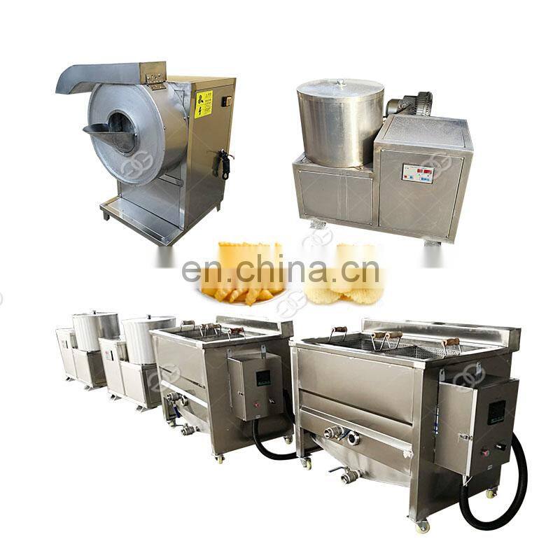 High Quality Auto Potato Chips Making Machine Potato French Fries Line