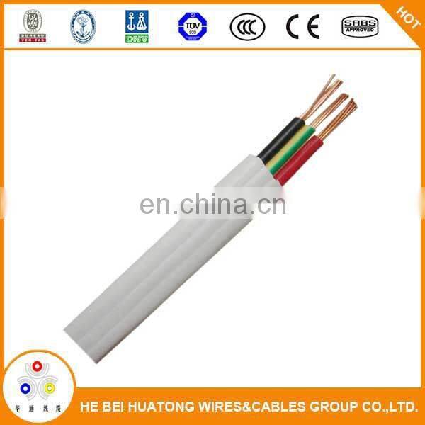 Alibaba China Supplier British standard FLAT twin and earth cable 2.5MM 6242y