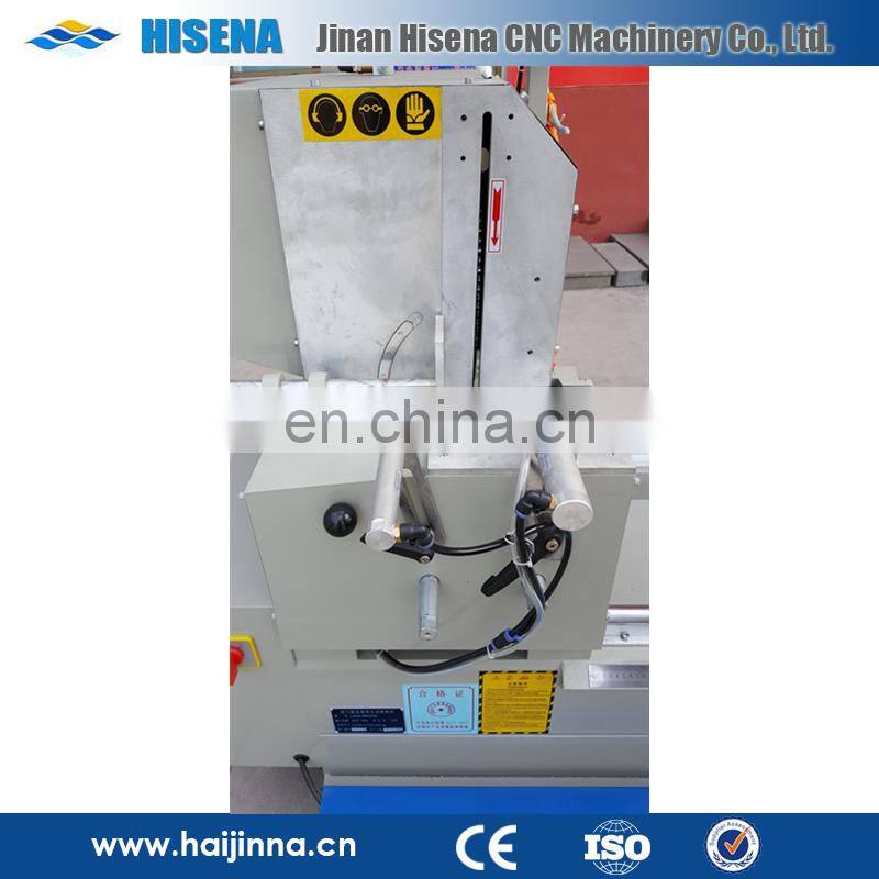 Used making window frame and corner joint Double head Mitre Saw LJZ1A--450*3700 compound mitre saw