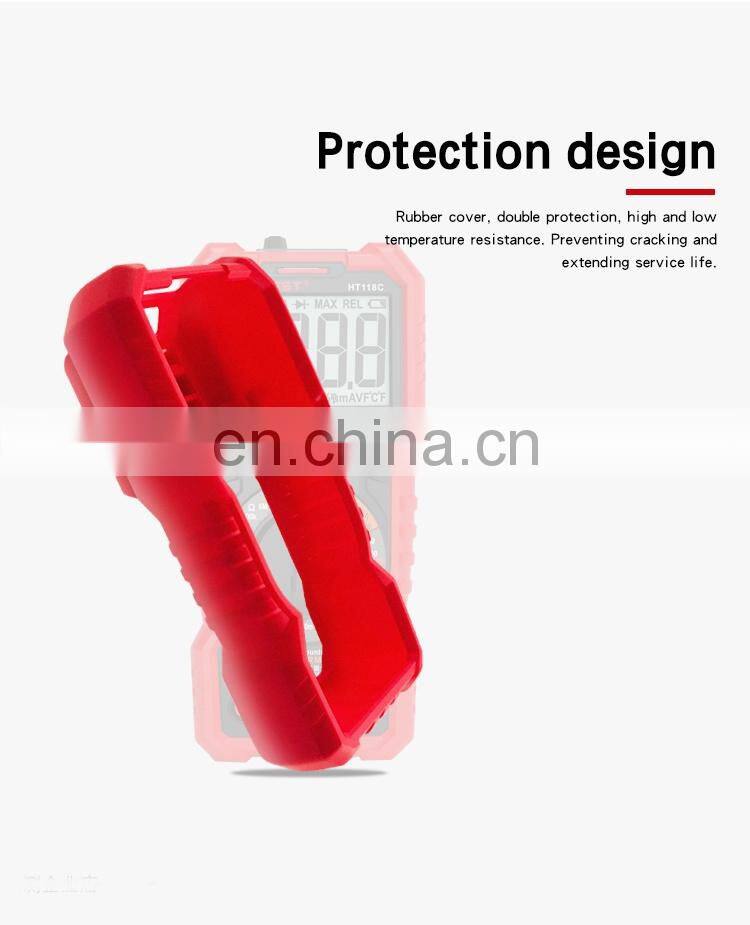 HT118 Auto range digital multimeter 10nF TO 10mF Capacitance universal meter