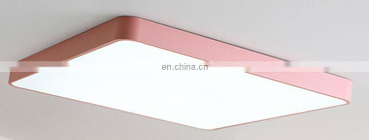 New design LED ceiling light fixture rectangular for bedroom lighting