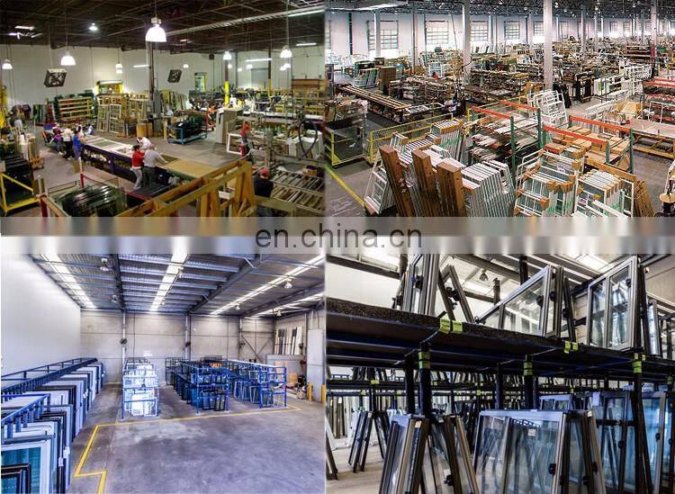 Cheap price aluminum sliding glass window with roller shutter