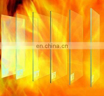 8-15mm safety 2 hour 3 hour Frameless Fire Rated Glass Door