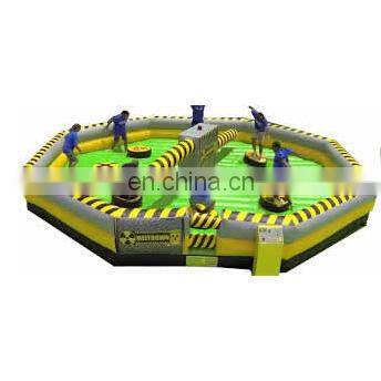 Outdoor  inflatable meltdown ,inflatable wipe out game, for sale