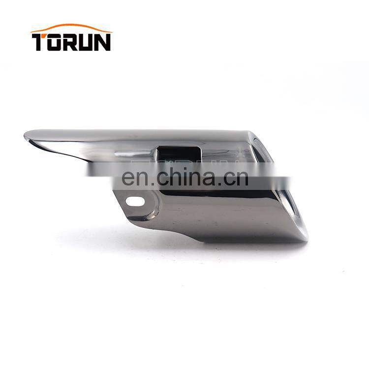 High performance exhaust pipe for porsche macan cayenne macan 3.0 chroming black